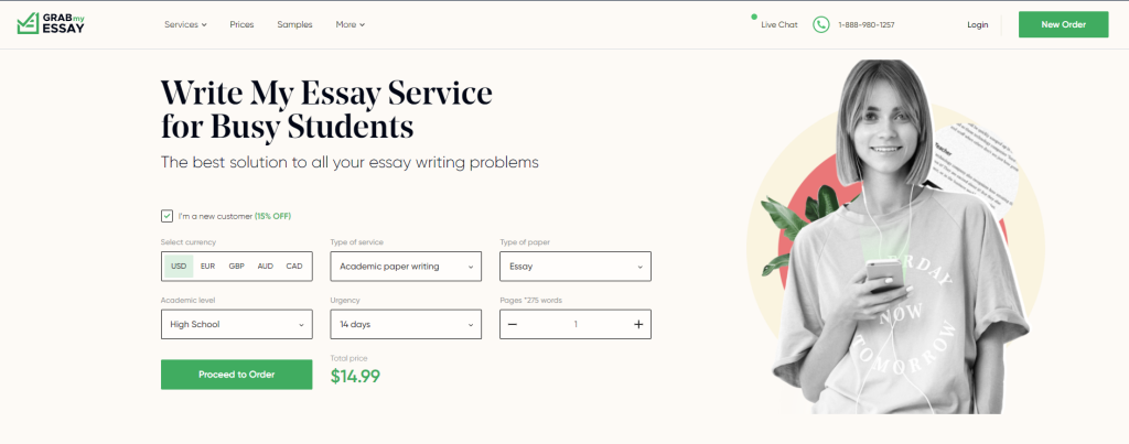 grab my essay pricing