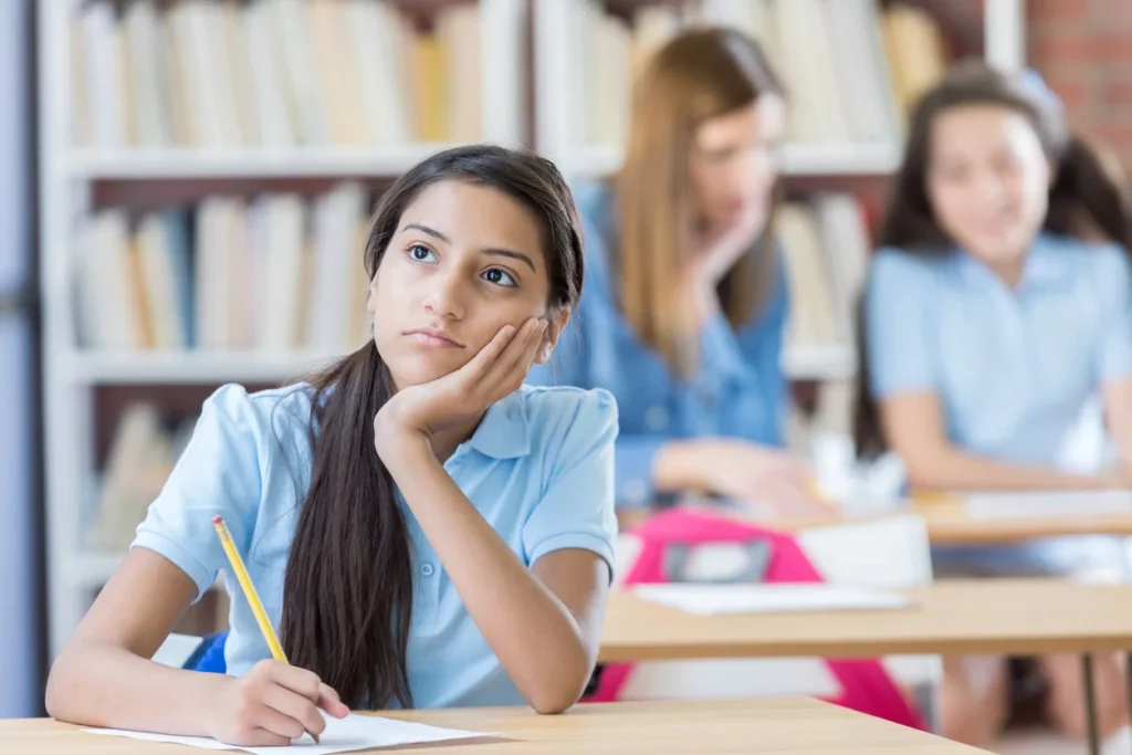 student dreaming
